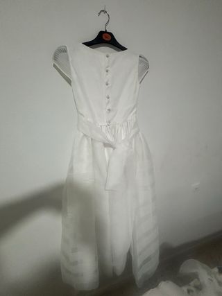 Vestido Comunión Niña Talla 11-12-13