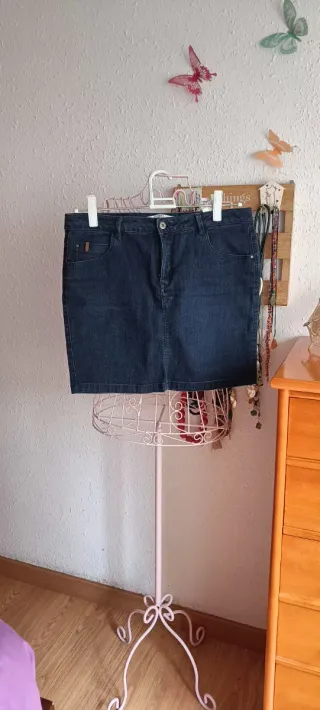 Falda tejana Lefties azul