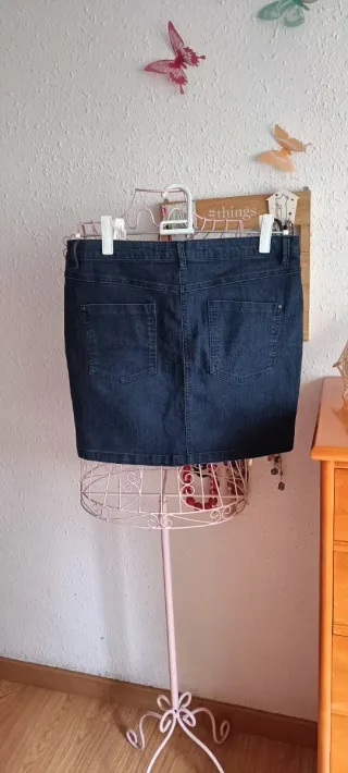 Falda tejana Lefties azul