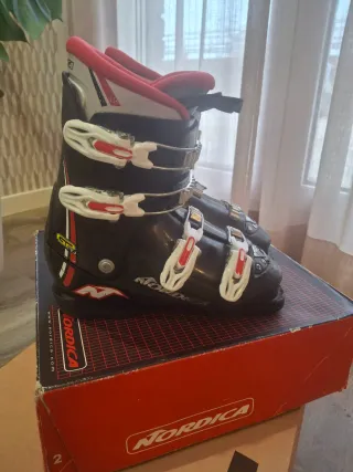Botas Esquí Nordica Talla 24-24.5