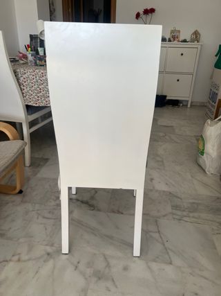 Mesa Comedor Cristal Extensible + 6 Sillas