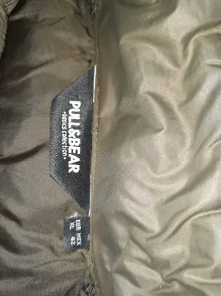 Cazadora acolchada hombre verde