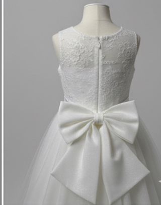 Vestito cerimonia bambina bianco