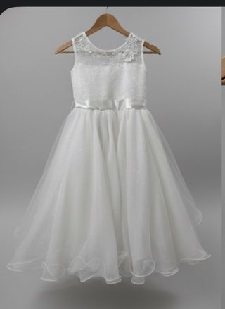 Vestito cerimonia bambina bianco