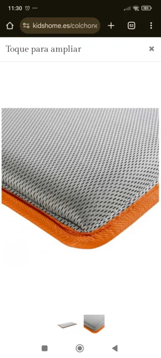 Cuna de viaje + colchón (nuevo)