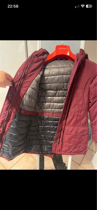 Giacca donna bordeaux