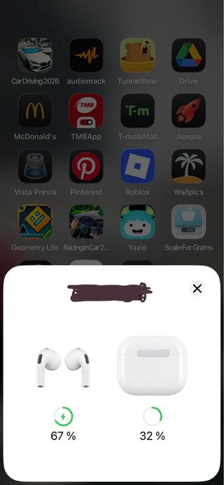 Auriculares inalámbricos para iPhone