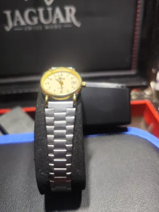 Reloj Lotus Vintage Mujer Oro y Plata