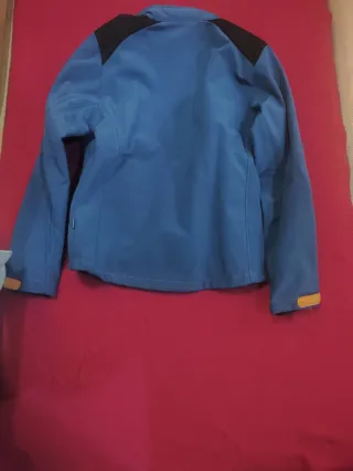 Cazadora Metru azul y naranja Talla 12 Años