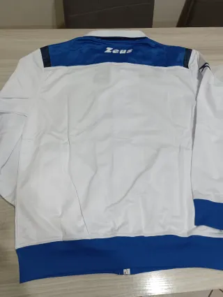 Tuta sportiva Zeus bianca e blu