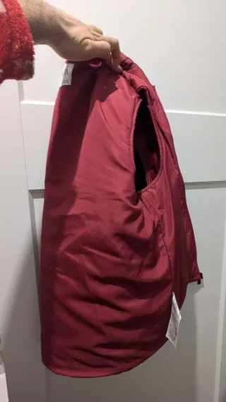 Chaleco acolchado Zara rojo (nuevo)