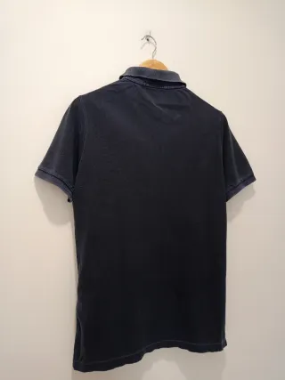 Polo Stone Island Uomo Tg M Slim Fit Blu