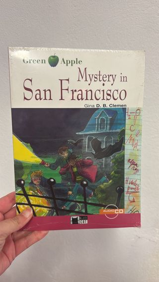 Libro de inglés con envoltorio