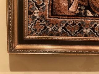 Tapiz antiguo caballos.