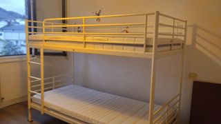 Litera Metálica Blanca IKEA 90x190