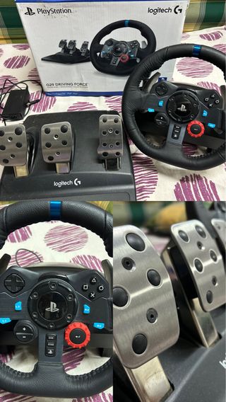 Volante Logitech G29 como nuevo.