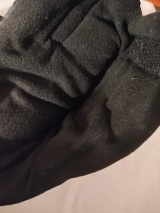 Manoplas para cochecito, negras