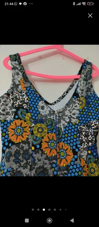 Vestido Flamenca Volantes Estampado