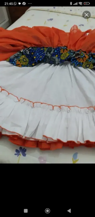 Vestido Flamenca Volantes Estampado