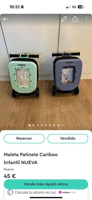 Maleta Cariboo Infantil Verde