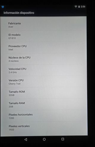 Tablet 8" Acer Predator GT-810 32GB-ROM - 2GB-RAM