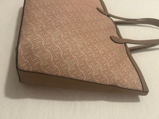 Bolso de hombro Latouche beige y gris