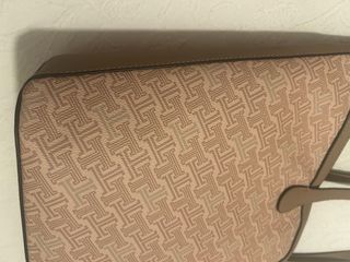 Bolso de hombro Latouche beige y gris