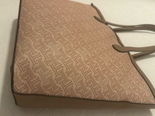 Bolso de hombro Latouche beige y gris