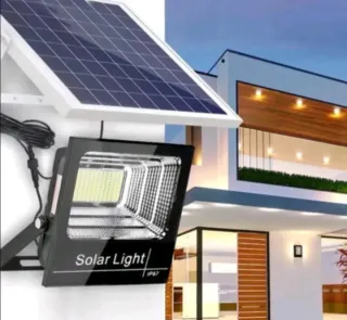 Lampione Solare 100W Crepuscolare Nuovo Faro