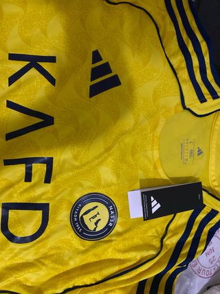 Camiseta Alnassar Adidas Amarilla Talla L