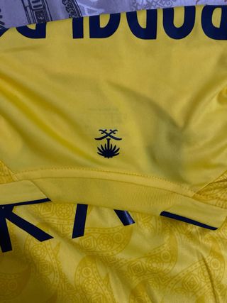 Camiseta Alnassar Adidas Amarilla Talla L