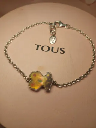 Pulsera Tous Oso Plata