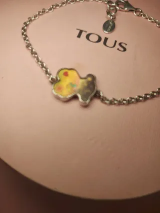 Pulsera Tous Oso Plata