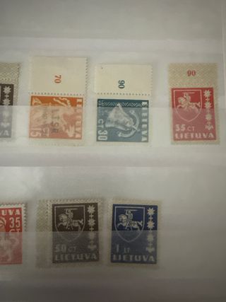 Sellos Lituania Colección