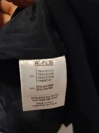 Abito Aspesi Blu Marino Tg 46