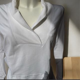 Sudadera blanca Enfasis