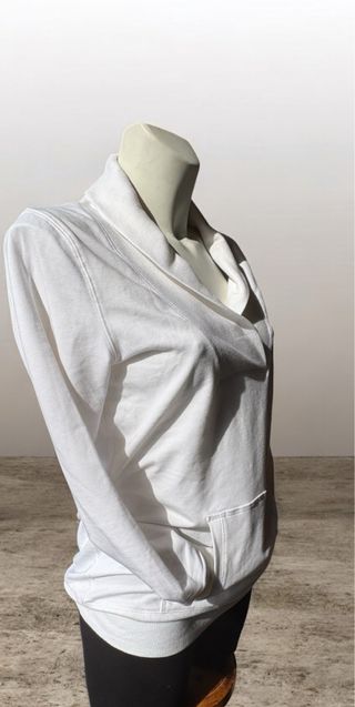 Sudadera blanca Enfasis