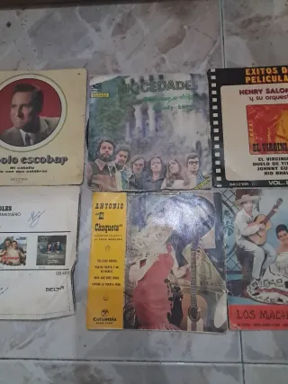 Lote de 6 Vinilos Flamenco y Soundtrack
