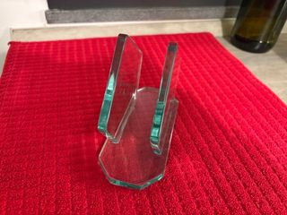 Portatovaglioli in cristallo