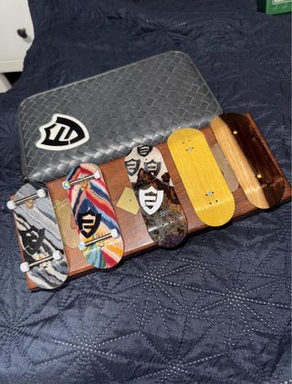 Lote Fingerboard Completo Flatface G16 Blackriver