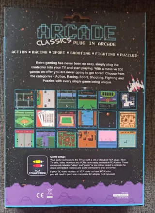 Arcade Classics Plug & Play 200 Juegos
