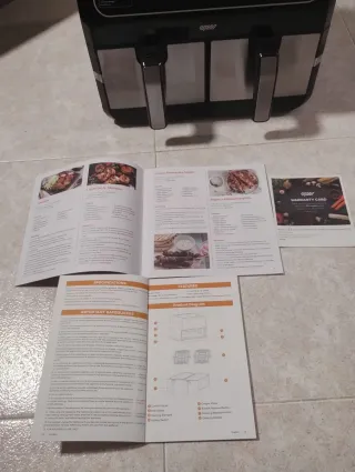 Freidora de aire doble