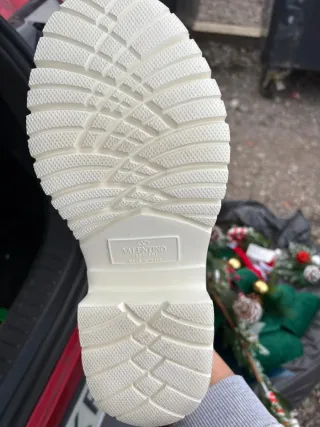 Botas de agua blancas