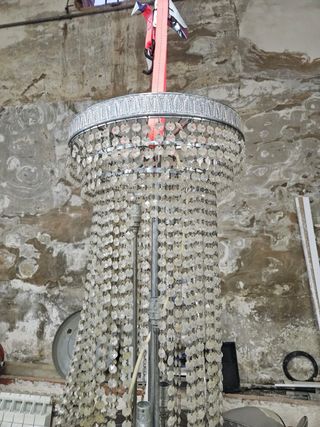 Lámpara araña grande estilo clásico