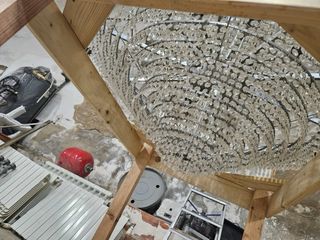 Lámpara araña grande estilo clásico