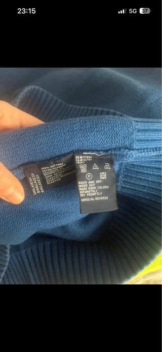 Jersey Tommy Hilfiger V-Neck Azul