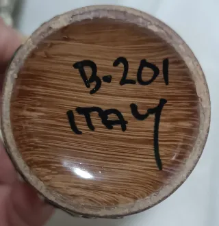 Caraffa con 6 bicchieri terracotta smaltata