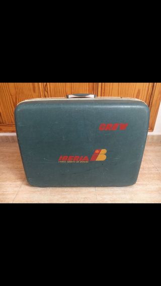 Maleta antigua Iberia Crew