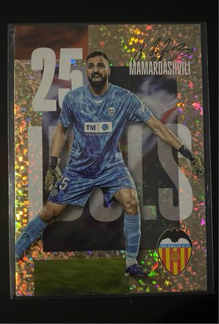 Cromos de fútbol Mamardashvili.