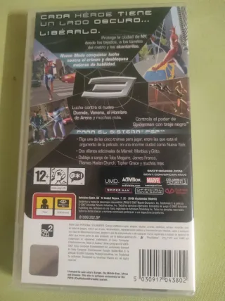 Juego PSP Spider-Man 3